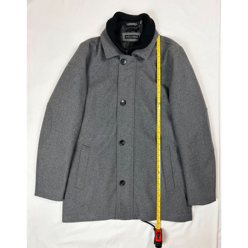 Executive Power | Vince Camuto Melton Car Coat | Old Money Menswear | Medium - Picture 9 of 15